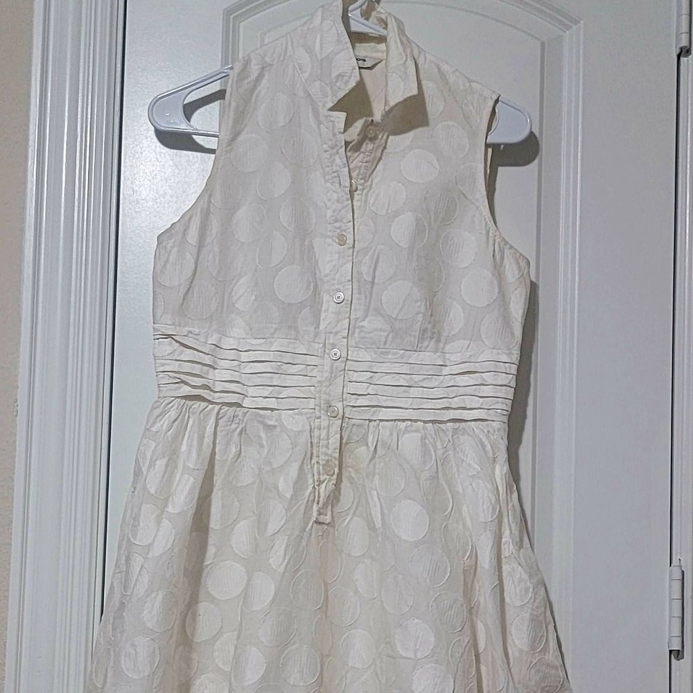 Liz Claiborne White Dress Size 8P